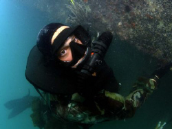 US Navy SEAL at work (released) by Andrew Mckaskle 